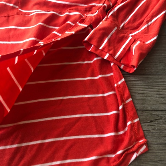 Free People | Red Striped Can't Fool Me Top - Picture 6 of 7